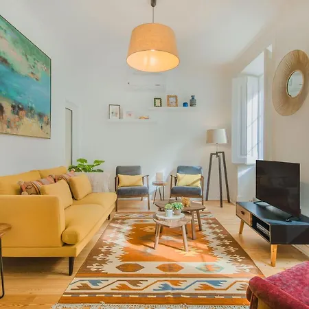 Graca Trendy Flat Apartment Lisbon